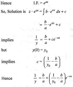 Differential Equations 1 Questions Mcq Test