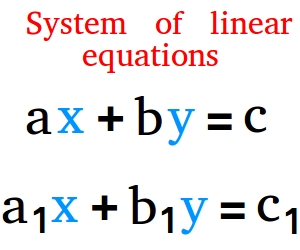 Linear equation 
