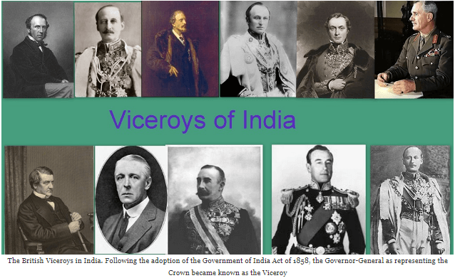 The Viceroys of India CLAT Notes | EduRev