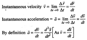 NCERT Exemplar (Part - 1) - Motion in a Straight Line Notes | EduRev