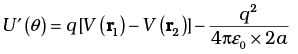 Electric Potential Energy: Derivations JEE Notes | EduRev