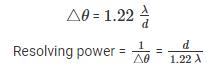 Resolving Power Experiment Class 12 Notes | EduRev
