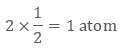Doc: Number of Atoms in a Unit Cell Notes | EduRev