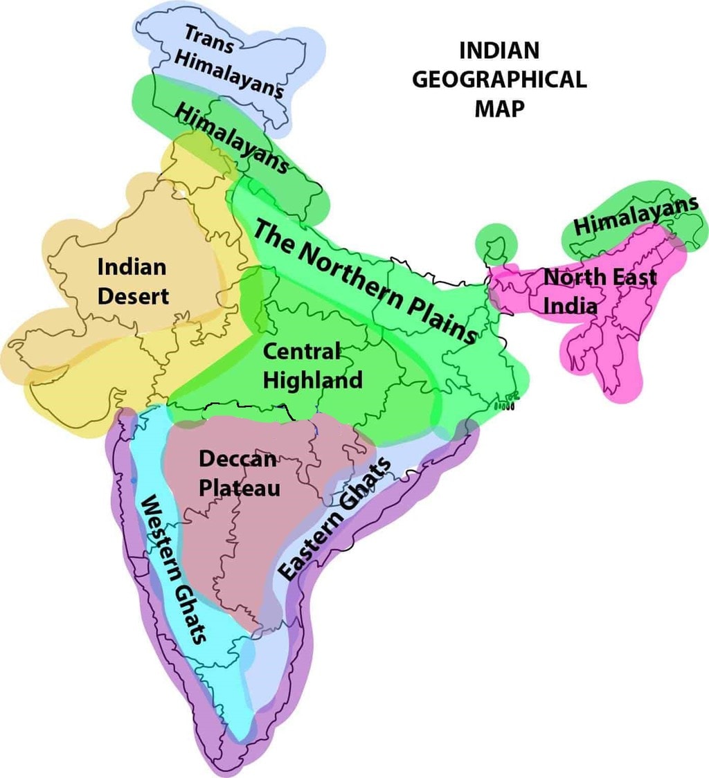 india map landforms        <h3 class=