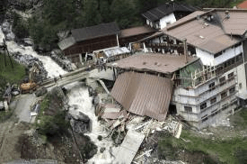 Fig: Landslide in Western Austria