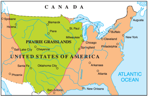 The Prairies in United States of America