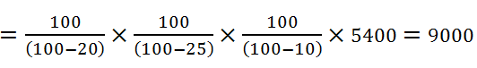 प्रतिशत (Percentage) (Part -1) - Quantitative Aptitude Quant Notes | EduRev