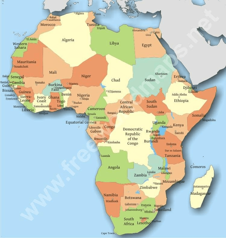 geography-map-of-africa