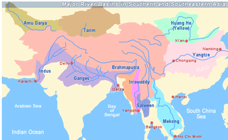 5 Longest Rivers In The World Map 3491