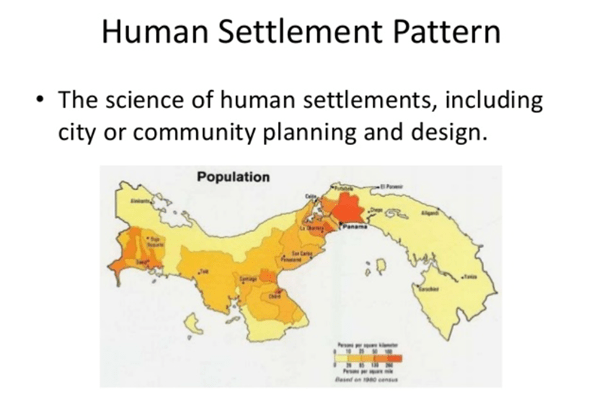 Human Geography: Human Settlements Notes | EduRev