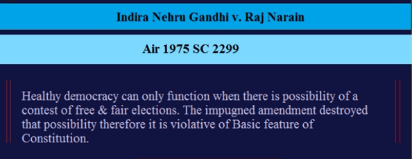 Basic Structure Doctrine: Landmark Cases In Indian Polity UPSC Notes | EduRev