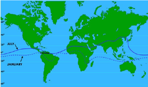 Temperature Belts Notes | EduRev