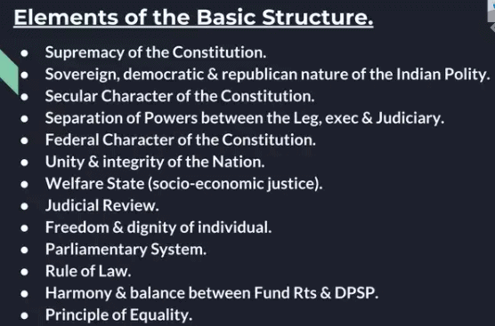 Basic Structure Doctrine: Landmark Cases In Indian Polity UPSC Notes | EduRev