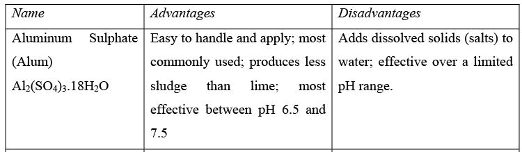 Pre Treatment & Physical Treatment: Coagulation & Flocculation - 2 Computer Science Engineering (CSE) Notes | EduRev