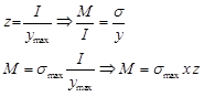 Bending & Shear Stress in Beams - 1 Civil Engineering (CE) Notes | EduRev