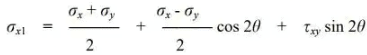 Transformation of Stress & Strain - 1 Civil Engineering (CE) Notes | EduRev