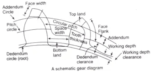 Study Notes for Gears Notes | EduRev