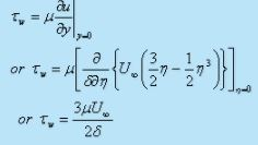 Karman-Pohlhausen Approximate Method For Solution Of Momentum Integral Equation Over A Flat Plate Mechanical Engineering Notes | EduRev