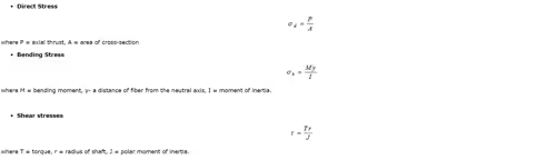 Bending & Shear Stress in Beams - 1 Civil Engineering (CE) Notes | EduRev