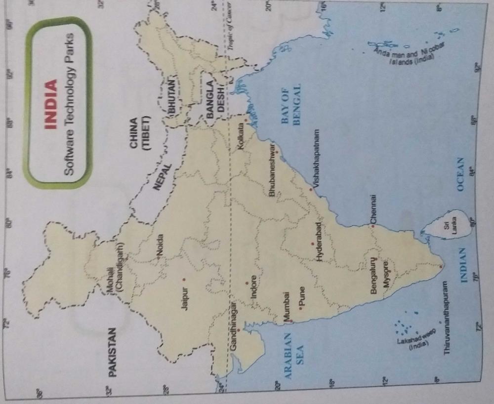 Software Technology Parks Of India Map
