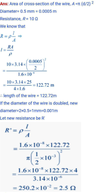 Solved Problem 1 A Copper Wire Has A Cross Sectional Area A Chegg Com