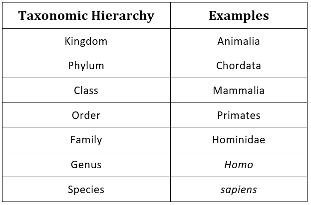 Taxonomical Categories and Taxonomical Aids Class 11 Notes | EduRev