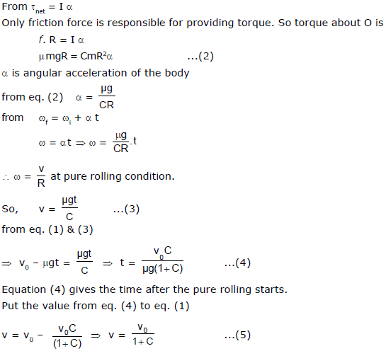 Rotational Motion, Chapter Notes, Class 11, Physics (IIT-JEE and AIPMT ...