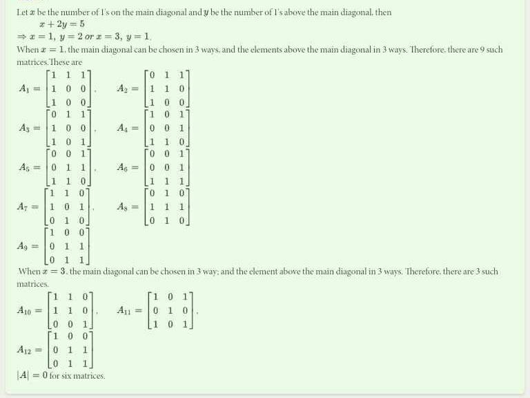 let A be set of all 3×3 symmetric matrices all of whose entries are ...
