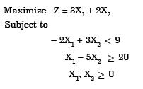 Past Year Questions: Linear Programming Mechanical Engineering Notes | EduRev