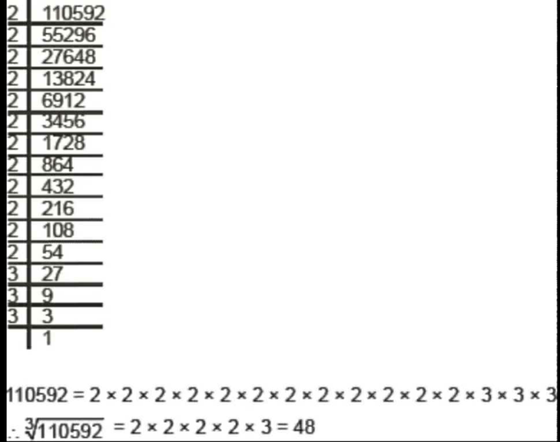 How To Compute Cube Root Manually How To Find The Cube Root Of 1 331 