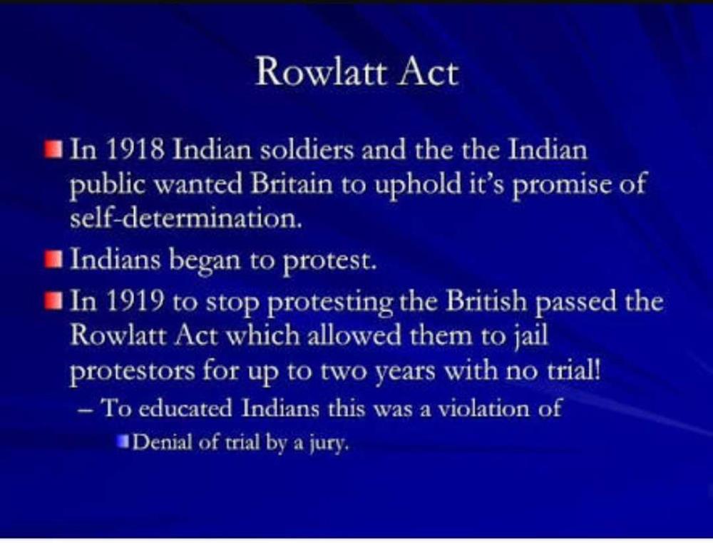 what-did-the-rowlatt-act-1919-presume-a-detention-of-political