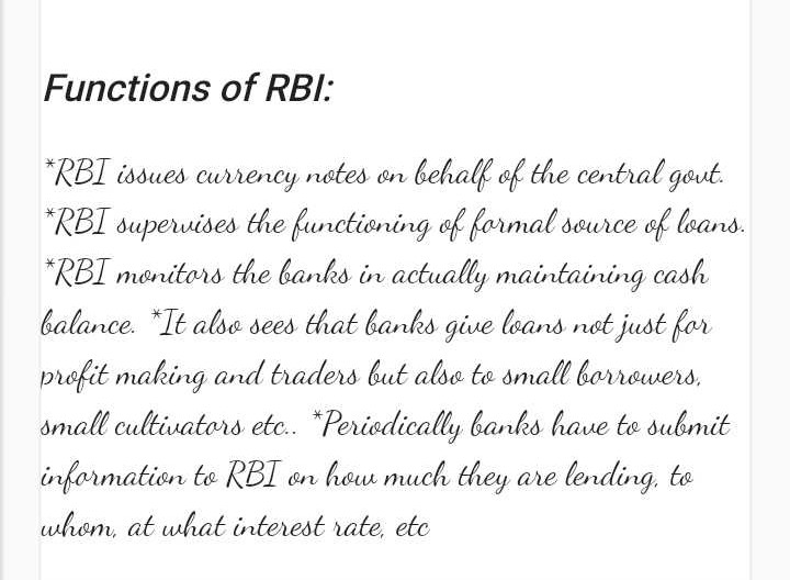 describe-function-of-rbi-in-maintaining-money-in-bank-5-marks