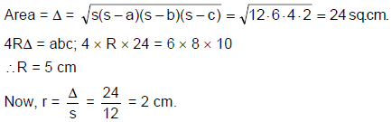 Triangles - Examples (with Solutions), Geometry, Quantitative Reasoning Quant Notes | EduRev