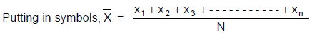 Averages - Examples (with Solutions), Arithmetic, Quantitative Reasoning Quant Notes | EduRev