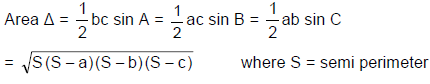 Trigonometry - Examples (with Solutions), Geometry, Quantitative Aptitude CAT Notes | EduRev