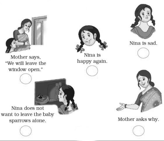 NCERT Solutions - Nina and the Baby Sparrows Notes | Study English for Class 3 - Class 3
