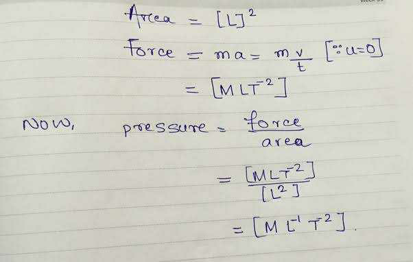 dimensional-formula-of-pressure-edurev-class-10-question