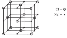 (a) Draw the unit cell structure of NaCl. Calculate the limiting radius ...