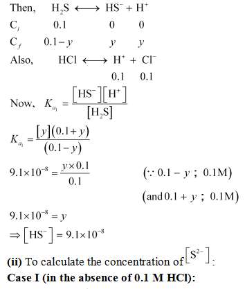 Ionic Equilibrium, NCERT Solutions, Class 11, Chemistry Class 11 Notes ...