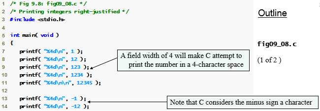 Chapter - C Formatted Input/Output, PPT, PF, Semester, Engineering ...
