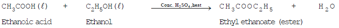 Addition Reactions, Substitution Reactions and Properties and Reactions of Ethanol Class 10 Notes | EduRev