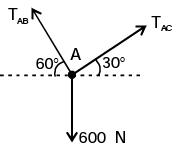 Past Year Questions: Equilibrium of a Particle Notes | EduRev