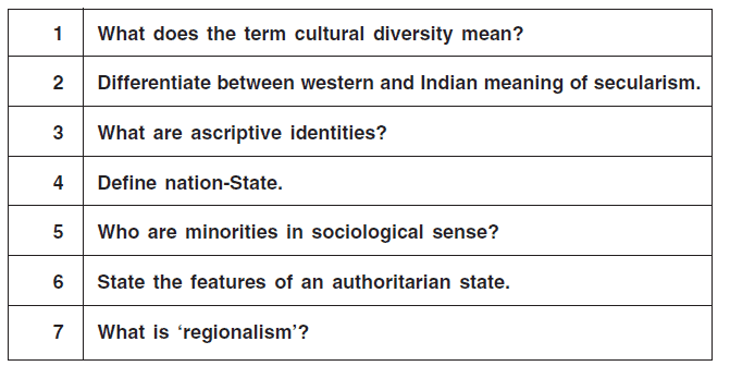 Cultural Diversity Quiz Questions And Answers edurev.in