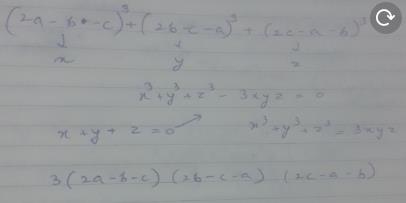 Factorize 2a B C 3 2b C A 3 2c A B 3 Answer This With Explanation Edurev Class 9 Question