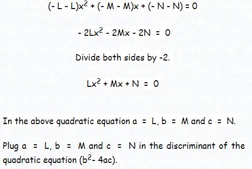 If L M N 0 And L M N Are Rationals The Roots Of The Equation M Nl X2 N Lm X L Mn 0 Area Real And Irrationalb Real And Rationalc Imaginary