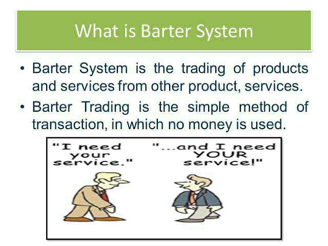 What Is Barter System Edurev Class 10 Question