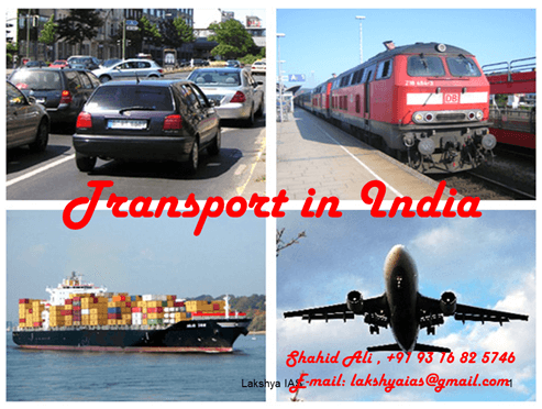 Transport in India (Part - 1) - Indian Geography, UPSC, IAS. UPSC Notes | EduRev
