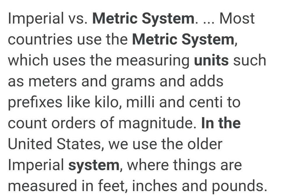 What Are The Differences Between English System And Metric System   5931951 Ad0049fc Dec0 47eb A197 1582424d834b Lg 