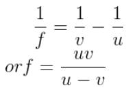 Theory & Procedure, Concave Lens (Focal Length) Class 12 Notes | EduRev