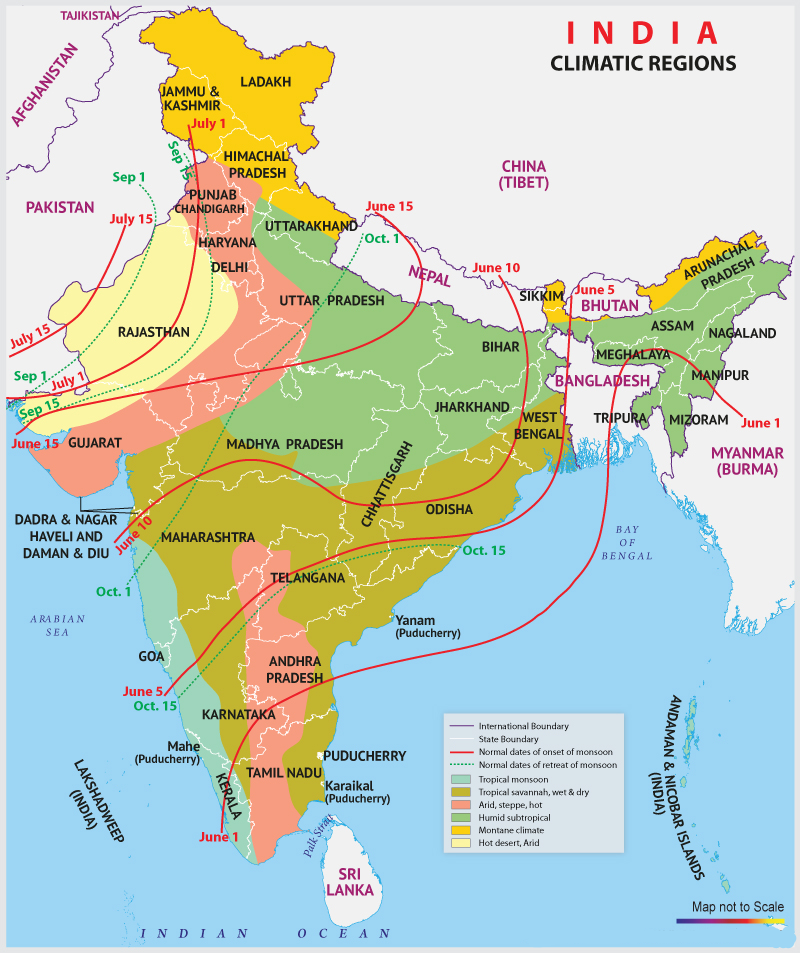 NCERT Gist: Climate (Part - 1) UPSC Notes | EduRev